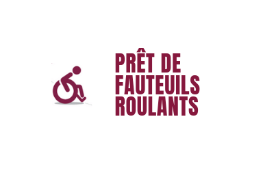 Logo prêt de fauteuils roulants à la conciergerie de Liège centre
