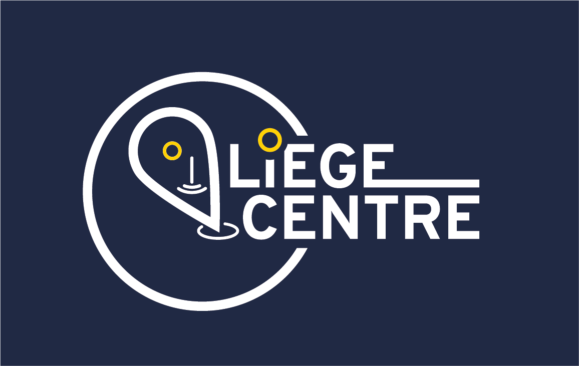Logo bleu de Liège Centre asbl